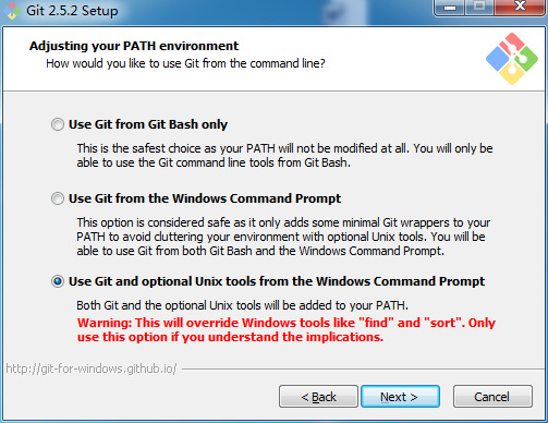 Windows下git安装及使用技巧