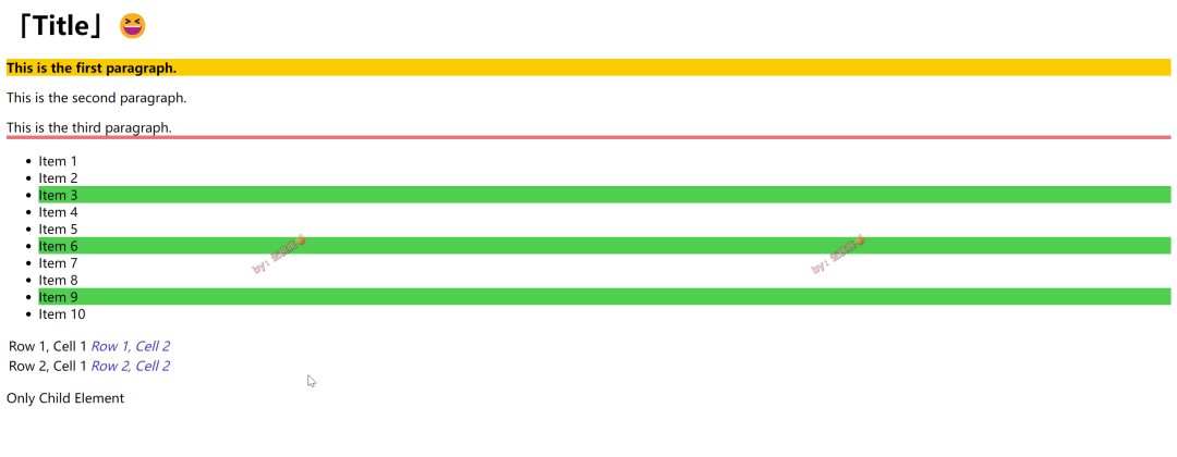 CSS伪类大全!4大类伪类详解插图7 图片
