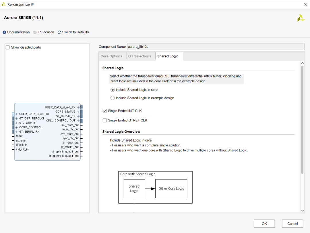 Aurora 8B/10B光口通信_vivado 光口aurora-CSDN博客