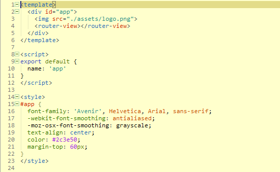 .vue文件详细解释 .vue文件详细解释