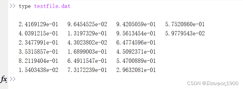 Matlab 数据的读取和保存_matlab保存ascii矩阵-CSDN博客