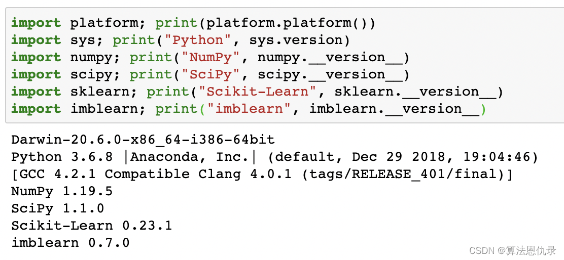finding right version of python sklearn in to use... Could not find a version that satisfies the requirement scikit-learn>=1 ...