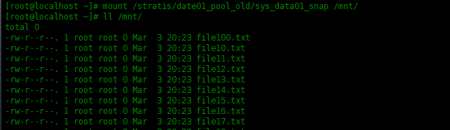 在Centos8 中使用Stratis管理本地存储(二)在Centos8 中使用Stratis管理本地存储(二)