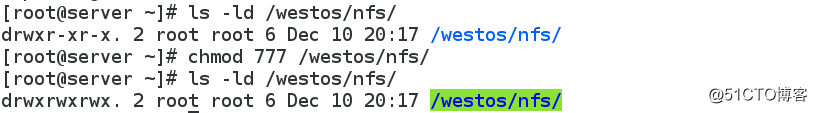 Linux中nfs网络文件共享