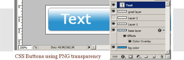 CSS Navigation and buttons tutorial