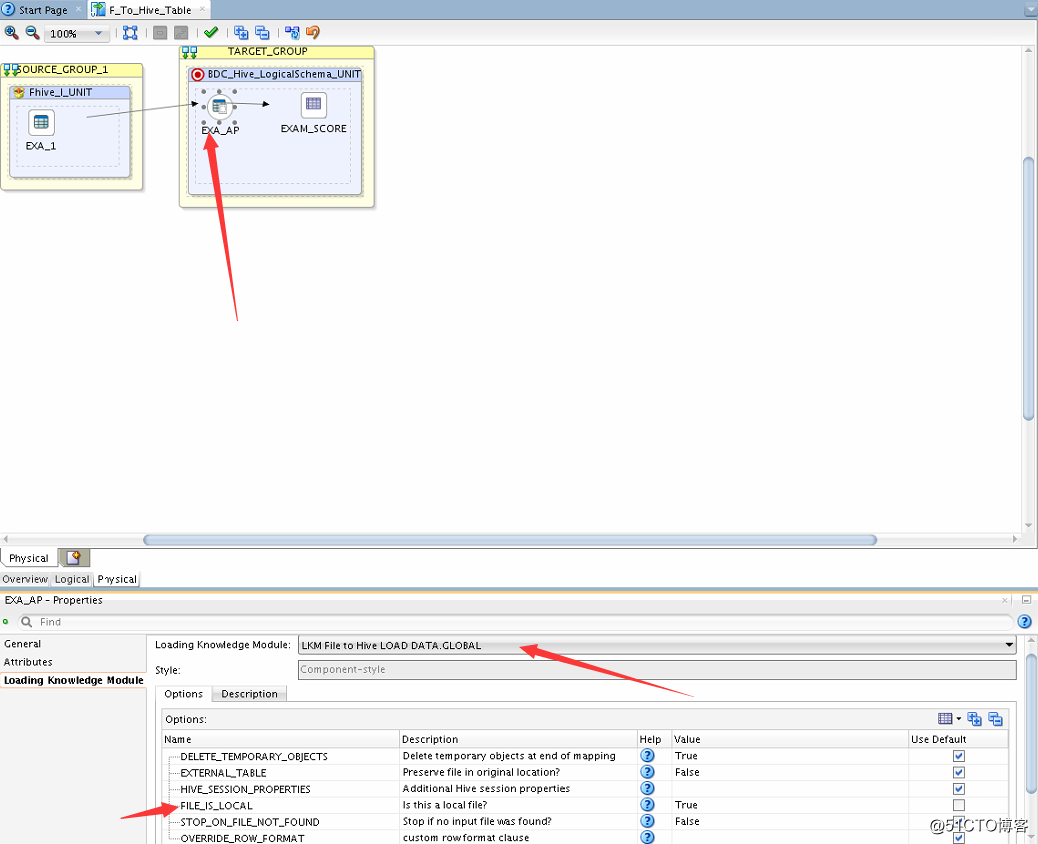 Loading Data Into Hive From File By ODI 12c