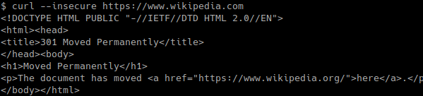 Allow Insecure Connections