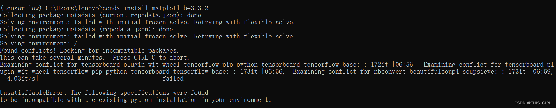 无法安装matplotlib_pycharm显示无法安装matplotlib-CSDN博客