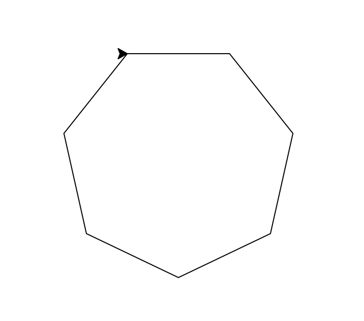 使用变量n来表示要画的多边形的边数使用变量n代入公式自动计算出来要
