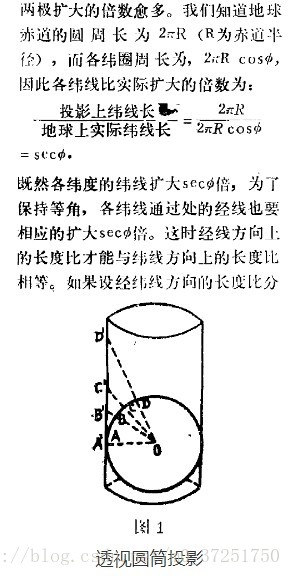 墨卡托投影坐标系(Mercator Projection)原理及实现C代码_圆柱投影图如何转换成墨卡托投影图-CSDN博客