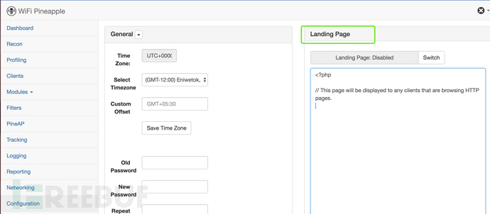 Landing Page