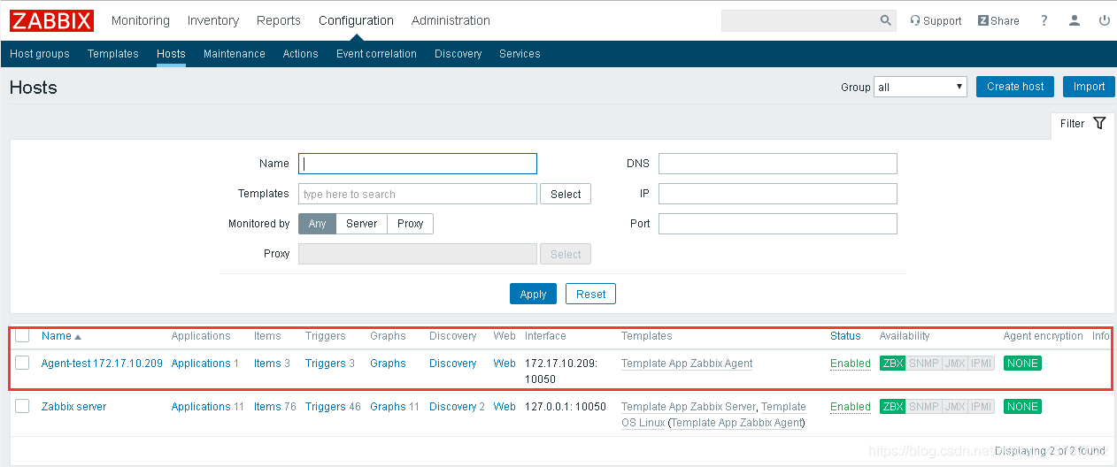 zabbix-agent