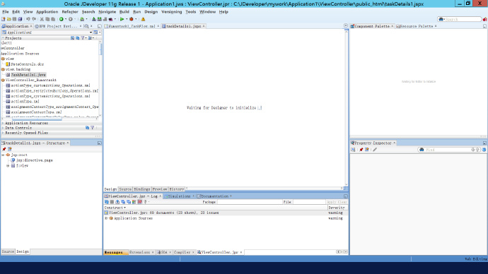 图解oracle <wbr>jdeveloper中创建BPM审批页面