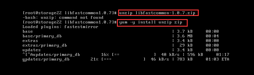 分布式存储 CentOS6.5虚拟机环境搭建FastDFS-5.0.5集群