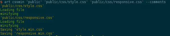 title command log