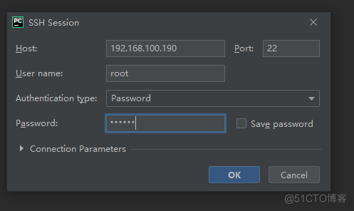 pycharm连接Linux服务器_用户信息_02