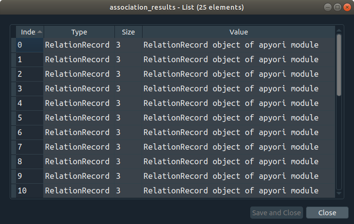 #挑出第一筆資料 list1 = association_results[0]  ​ 编辑 購物籃分析出來的結果
