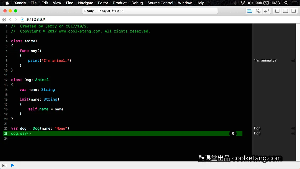 Swift4互动教程