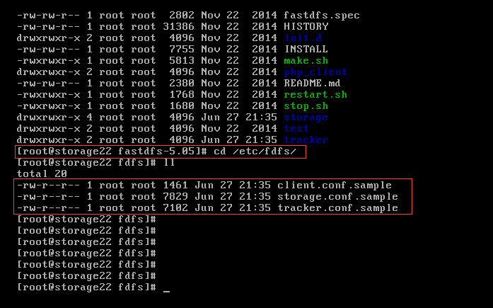 分布式存储 CentOS6.5虚拟机环境搭建FastDFS-5.0.5集群