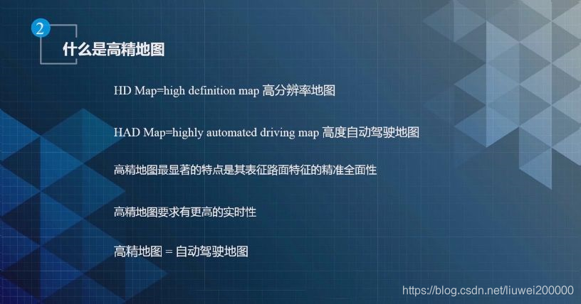 什么是高精度地图