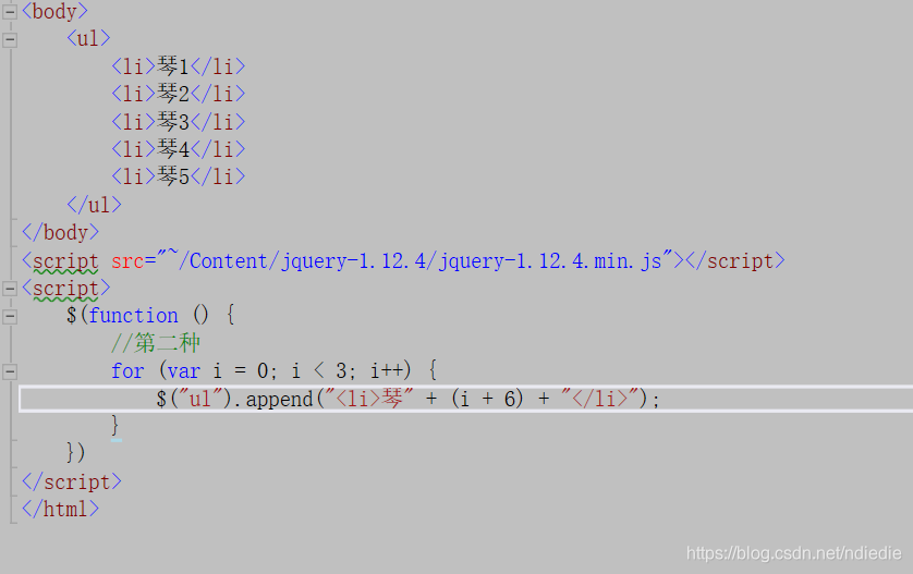 使用JQuery动态添加标签-CSDN博客