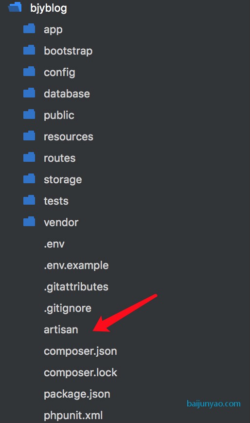 laravel artisan