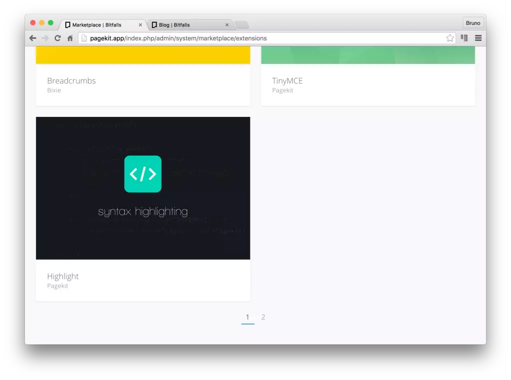 Syntax highlight extension in the Marketplace