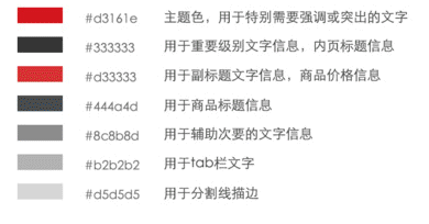 颜色标准