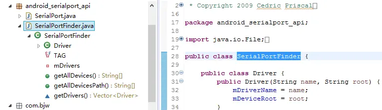 SerialPortFinder