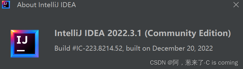 idea版本号内容