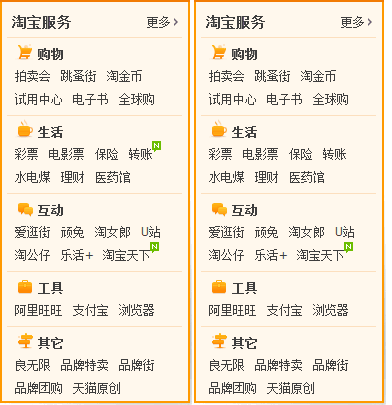 装饰、引导元素可缺省