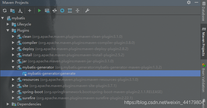 运行配置好的插件