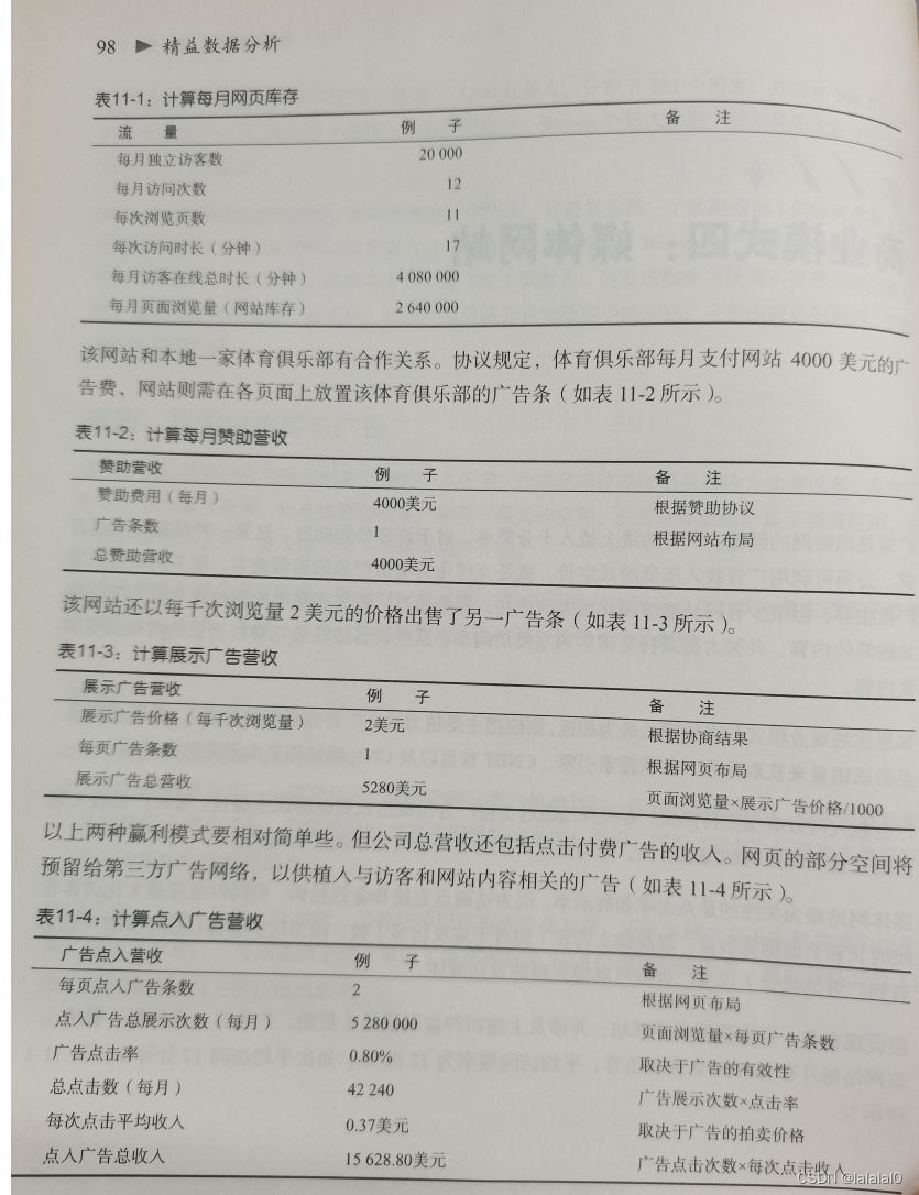 ＜精益数据分析＞ 学习笔记