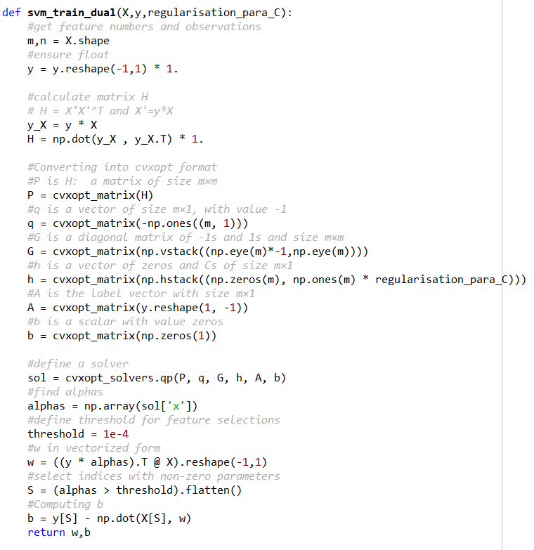 python - svm implementation problem with cvxpy:... python实现svm_引入python包cvxopt从头开始实现svm-CSDN博客