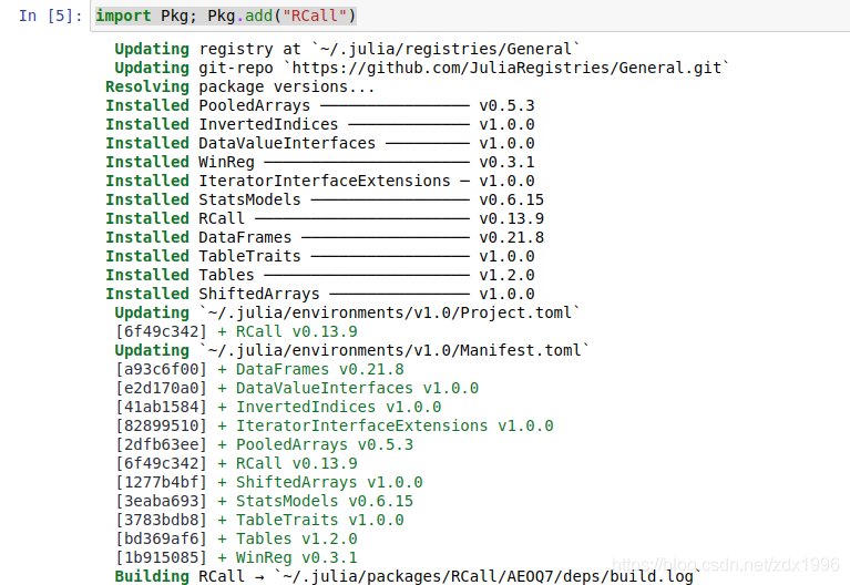 jupyter notebook 中添加 Julia kernel-CSDN博客