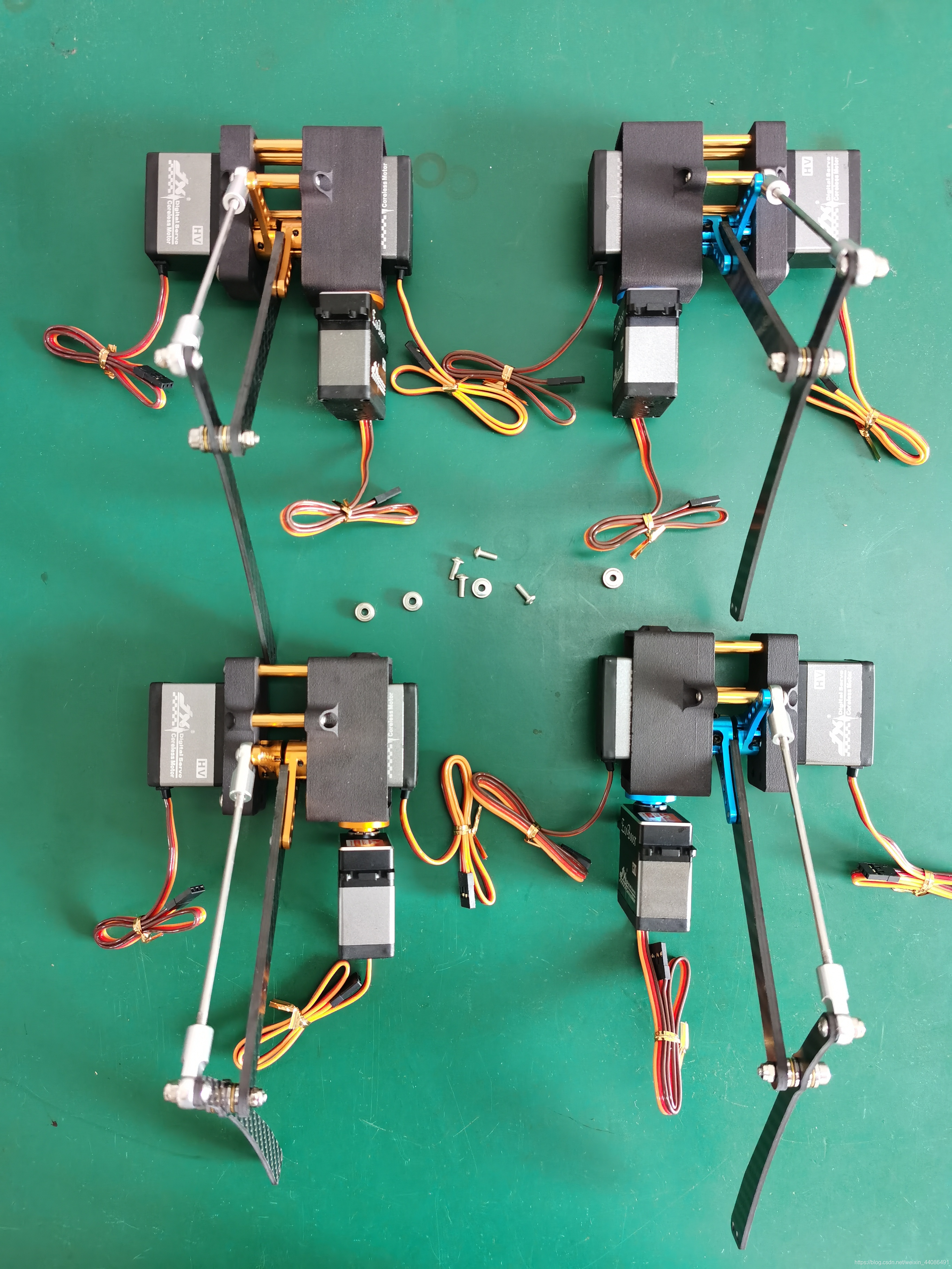 stanford,pupper,开源四足机器狗机械部分总装