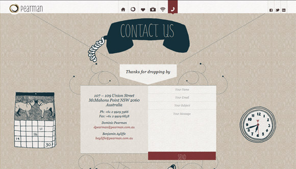 30 Trendy Contact Form Designs for your Inspiration