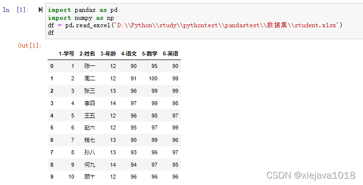 student数据集