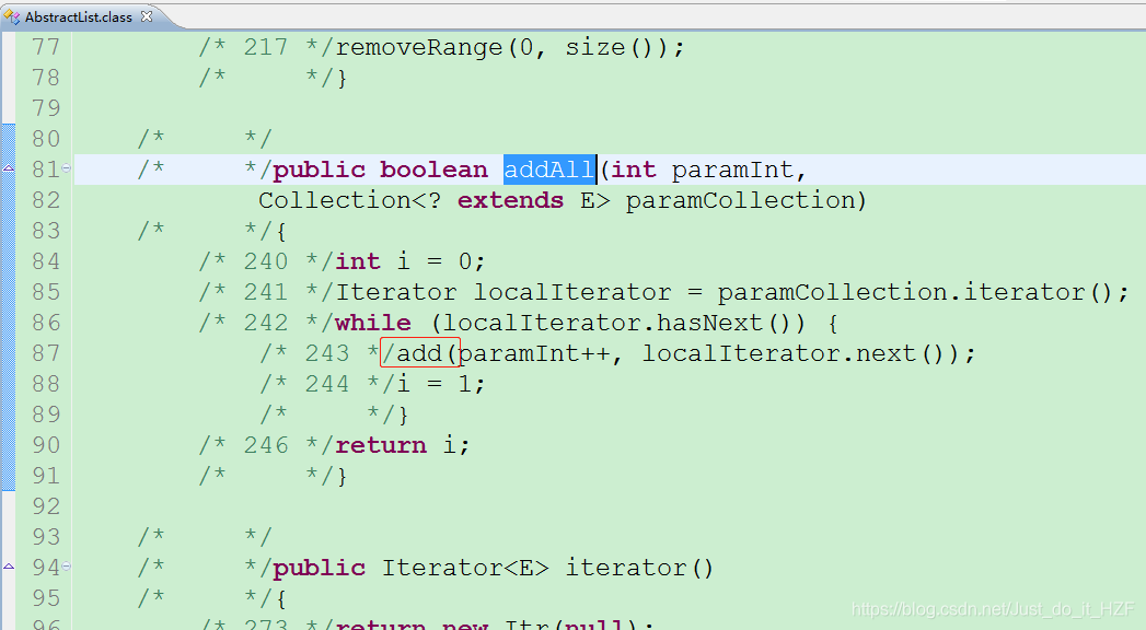 java.lang.UnsupportedOperationException报错解决_addall java.lang ...