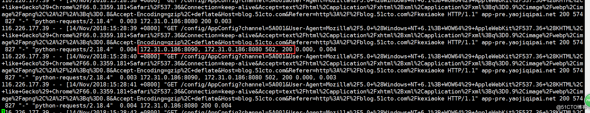 Nginx的负载均衡max_fails和fail_timeout设置