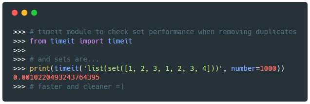 Python 中 set 是什么？为何要是用它？Python 中 set 是什么？为何要是用它？
