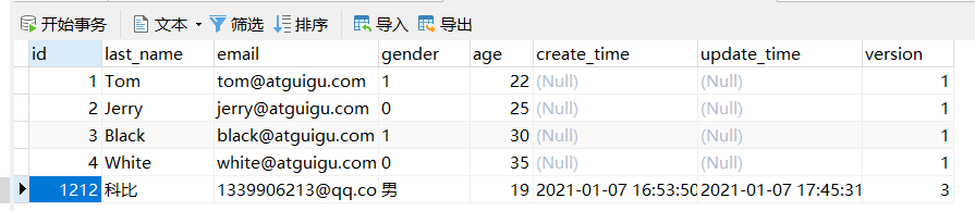 Version的使用