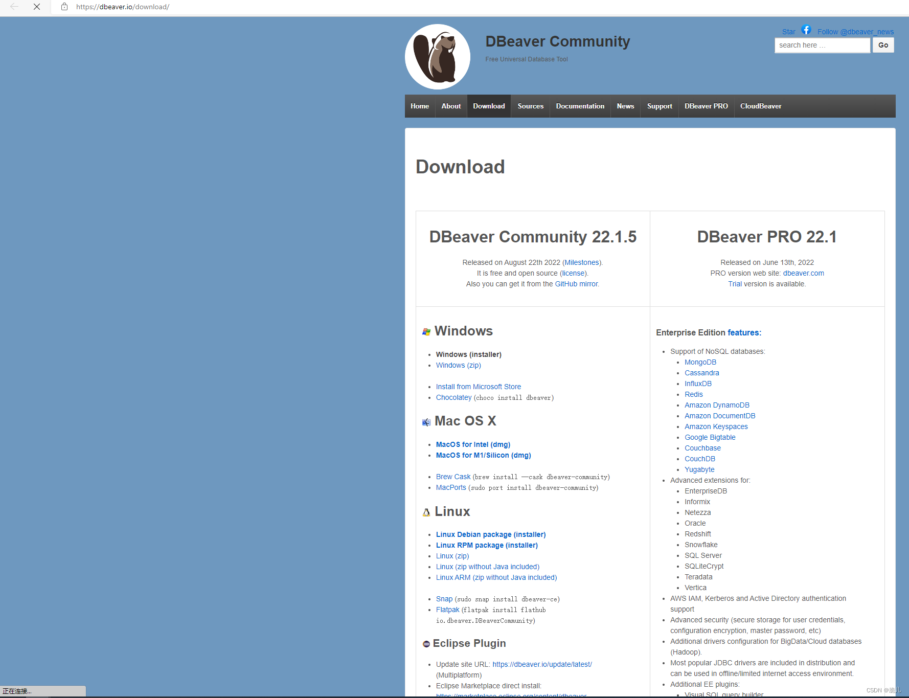 DBeaver 数据库管理工具_dbeaver查看数据库密码-CSDN博客