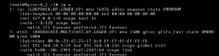 nginx+keepalived主备切换（不考虑主nginx停掉现象）