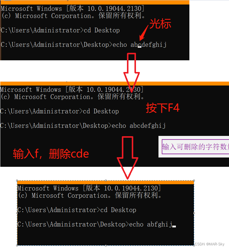 Windows中cmd命令窗口一些有用的小技巧命令_刷新注册表命令cmd-CSDN博客