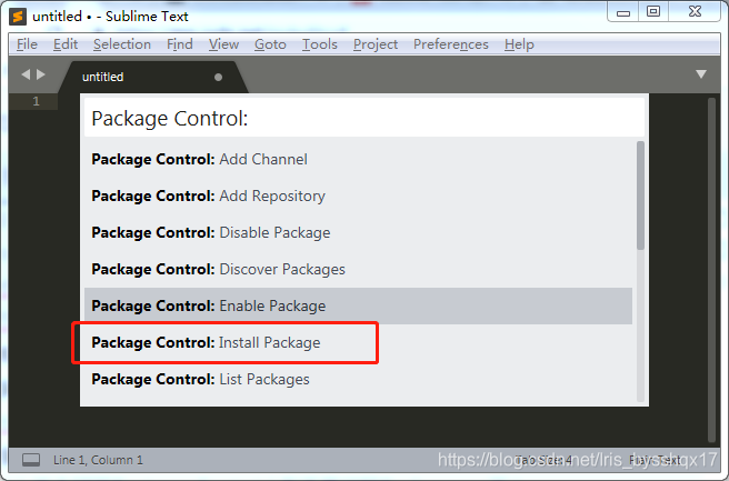 Install Package