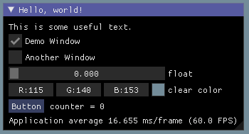 使用C++界面框架ImGUI开发一个简单程序_App_07
