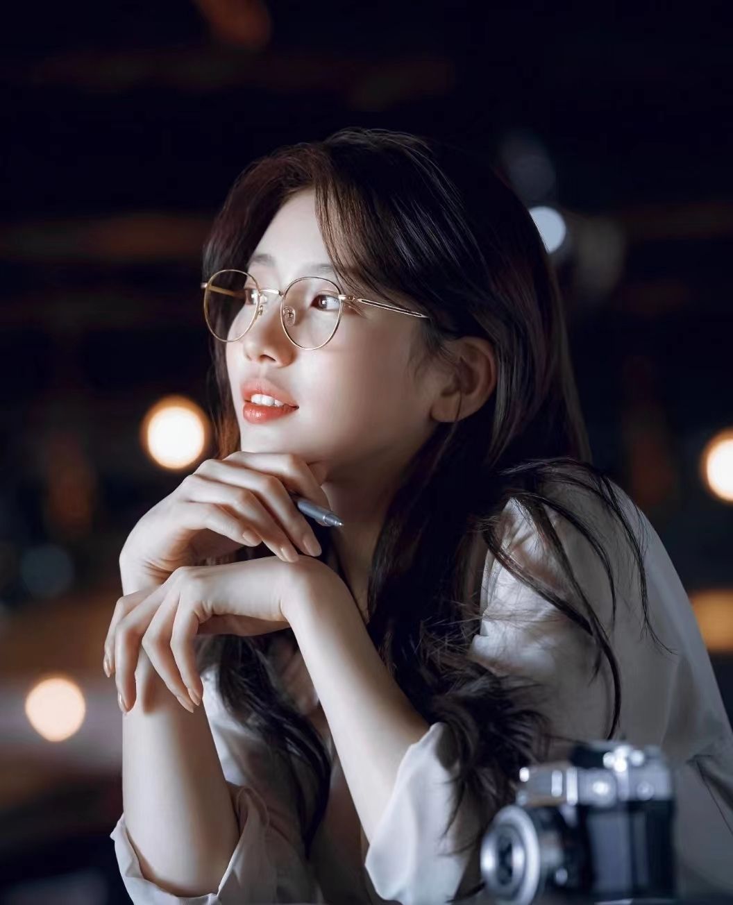 秀智金丝眼镜,优雅显气质