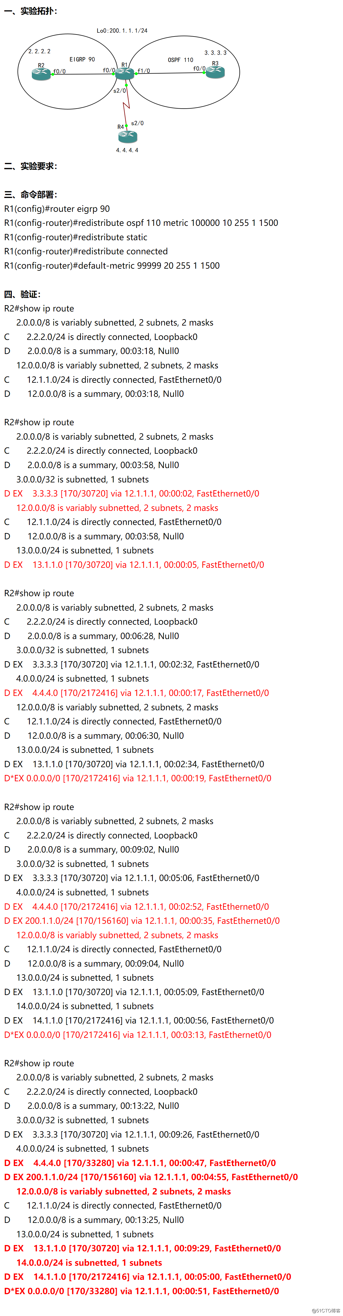 53-高级路由：重分发特性：EIGRP、OSPF