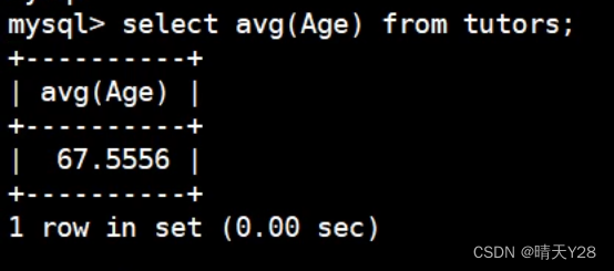 MySQL数据库单表查询中查询条件的写法